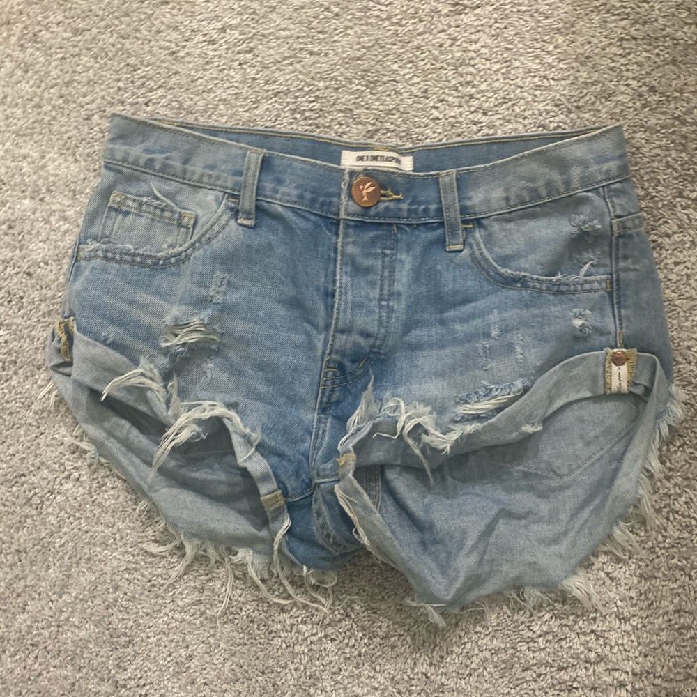 One x one teaspoon shorts